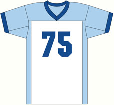 Art for Hamilton Hawks Custom F10 with Lycra Inserts American Football Jerseys