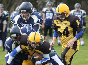 DCU Saints versus Carrickfergus Knights