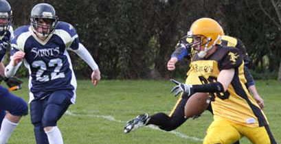 Carrickfergus Knights versus DCU Saints