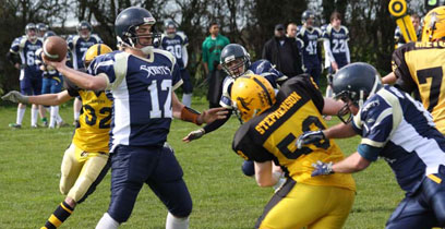 DCU Saints versus Carrickfergus Knights